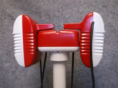 2 Vintage Eprad Drive-In Speakers with Stand Fully Restored Coke, View more