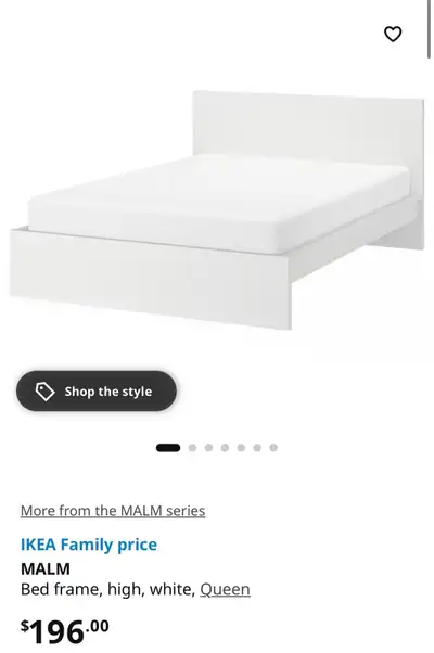 IKEA Malm Bed Frame Queen Size, View more