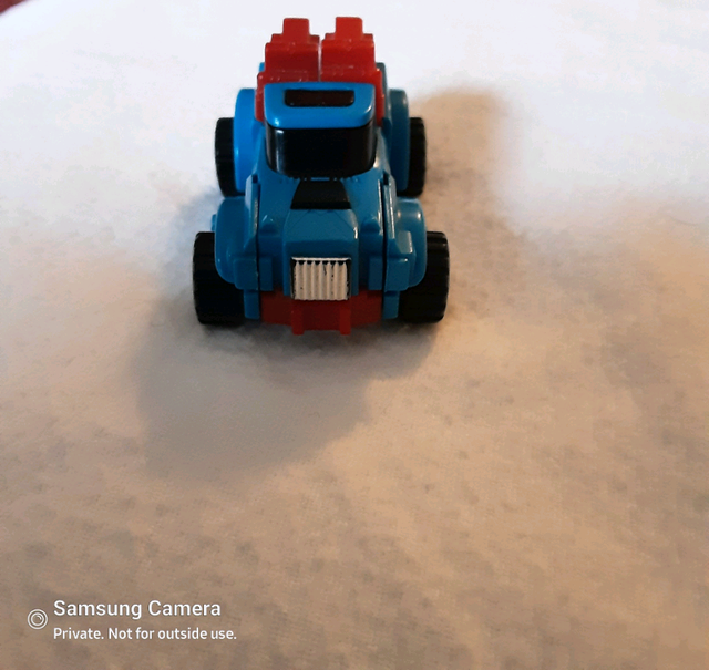 1984 Gears Minibot Team  Transformers G1 blue truck overlander in Arts & Collectibles in Calgary - Image 4