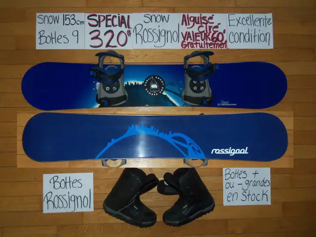 Plusieurs ensembles de snowboard planche a neige snow in Snowboard in Drummondville - Image 9
