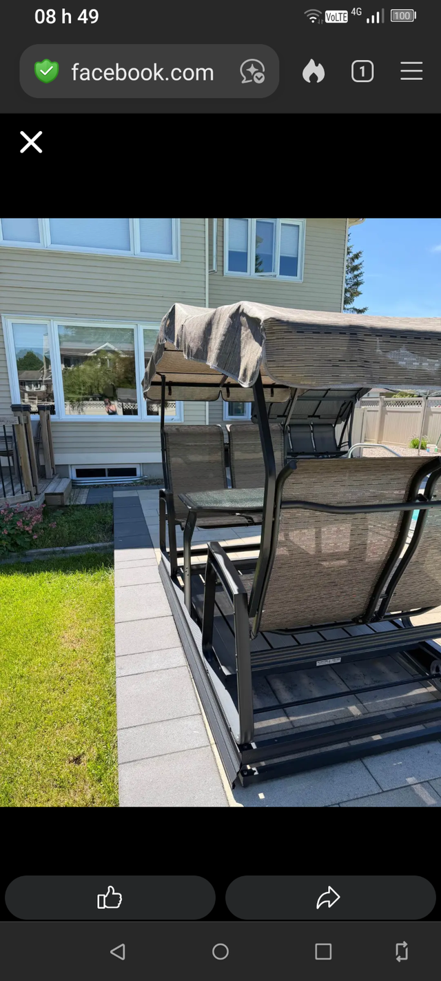 4-Seat Outdoor Swing