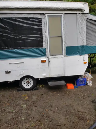 Sold as is where is. Located near Champlain Mall. Registered. up to date. King bed and double bed. T...