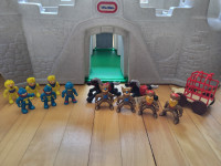 Chateau Fort Little Tikes avec figurines