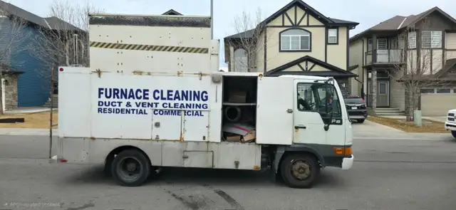 Furnace and Duct Cleaning truck for sale