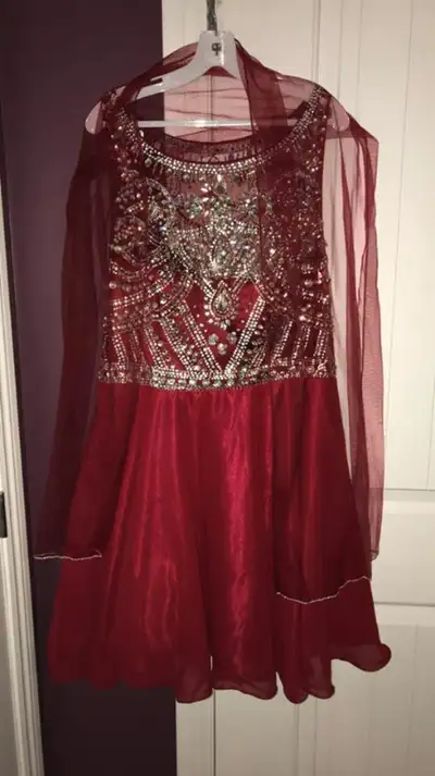 Semi-Formal Prom Dress (size XL), View more