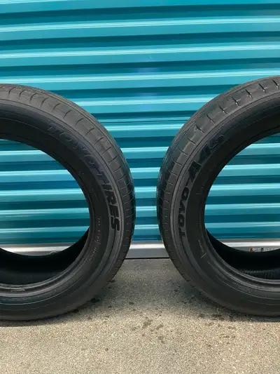 Pair. 235/60 R18 102H TOYO A45 All Seasons Tires. FIRM $100: Two Used All Seasons Tires. FIRM Tires...