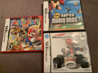Mario Games Lot for Nintendo DS. All complete