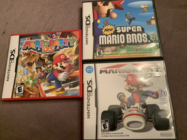 Mario Games Lot for Nintendo DS. All complete in Toys & Games in Oshawa / Durham Region