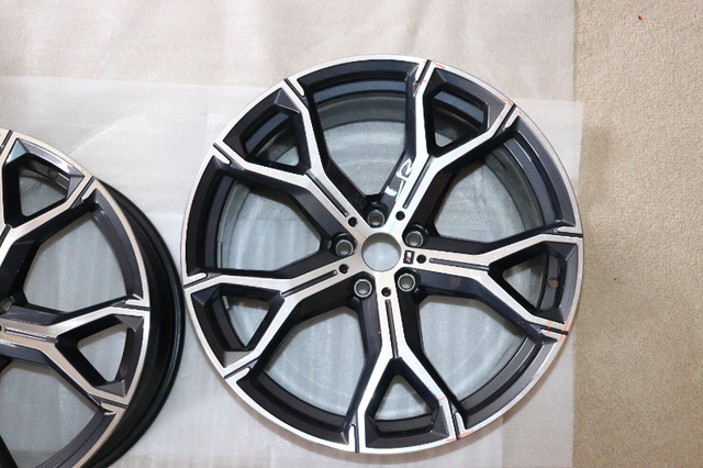 BMW X5 G05 X6 G06 OEM Style 741M 21" wheels ***two in Tires & Rims in Calgary - Image 3