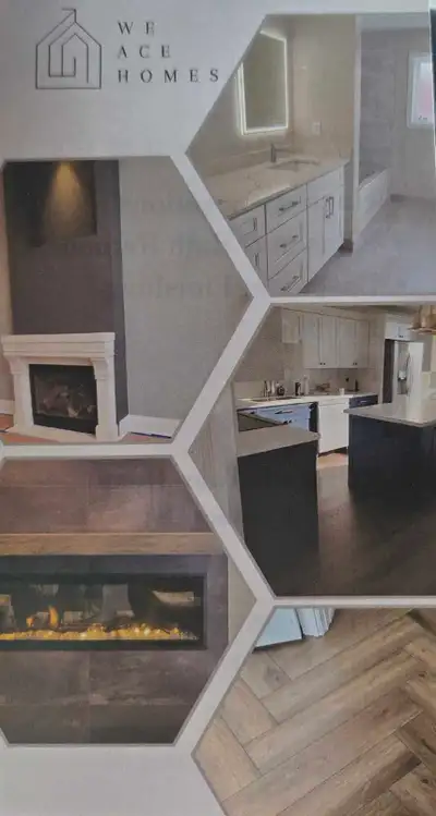 home renovations and basement finishing, View more