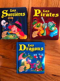 LIVRE À FENÊTRES   * LES SORCIÈRES * LES PIRATES * LES DRAGONS