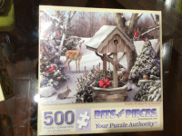 500 pc Puzzle, WINTER WISHES II