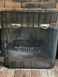 Fireplace screen