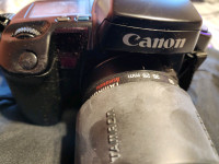Canon Eos Elan , a Bag ,2 Tamron  Lens Great for a Beginner 