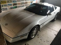 1989 corvette, 180,000 km presently in storage