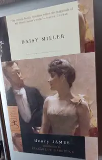 DAISY MILLER by Henry James: Paperback 2002 Modern Library ED.