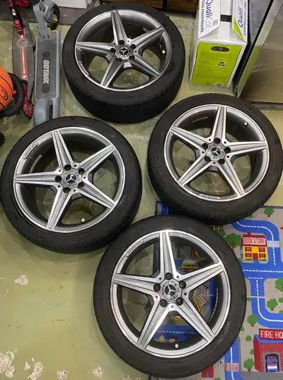 Wheel and tires c300 2017