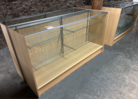 New 60" glass commercial display, dispensary case