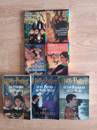 HARRY POTTER SÉRIE COMPLÈTE MIXTE DE 8 VOLUMES