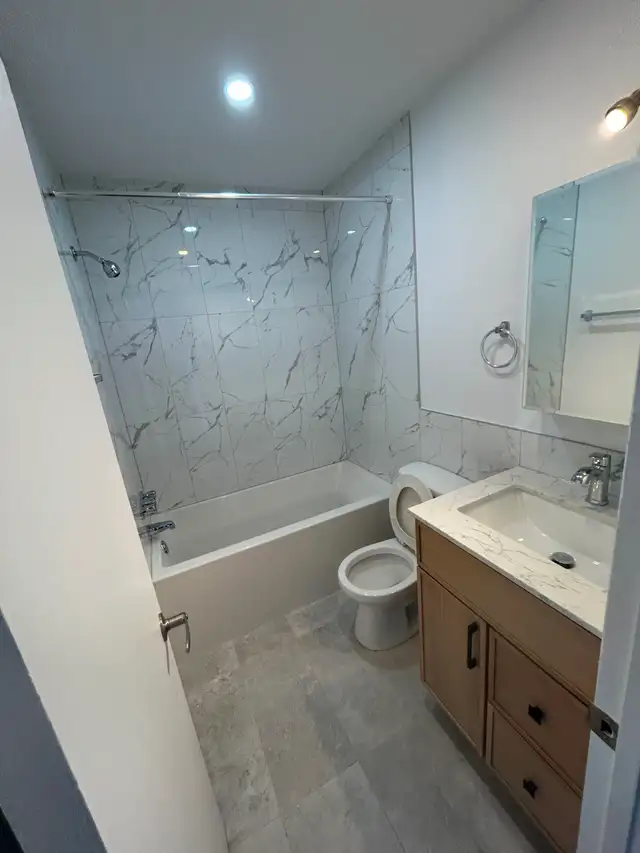 Large 3.5 fully renovated (heating, hot water, electricity incl)