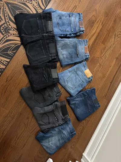 Men designer Jean waist 30 Armani etc, View more