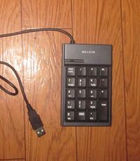 Belkin Numeric Number Digital Keypad USB for Laptop Computer