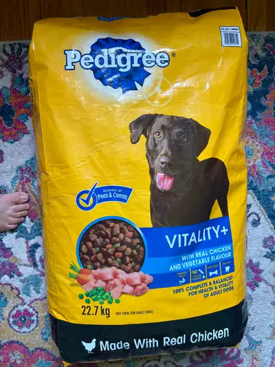 Pedigree Vitality+ Dog Food 22.7kg, View more