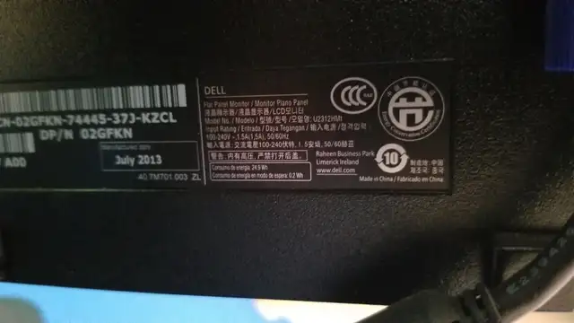 Dell Ultra Sharp IPS U2312HM / UltraSharp 2209WA 22" monitor in Monitors in City of Toronto - Image 5