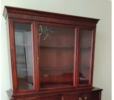 Mahogany Display Hutch, View more