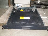 ibm rackmount console with rail set quality METAL unit - tons of