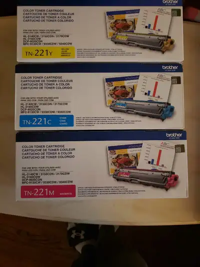Brother TN-221 Toner Cartridges, View more