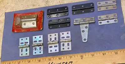 Hinges, Assorted Steel, View more