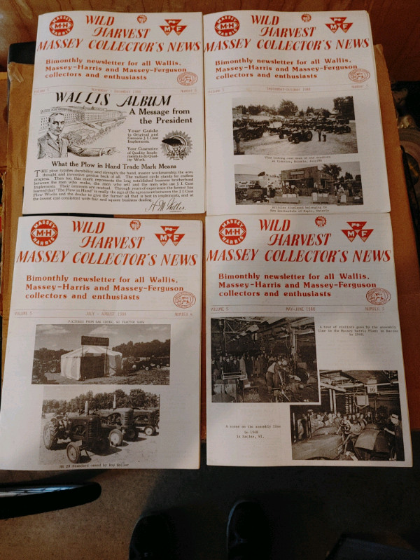 Wild Harvest Massey Harris Collector's News Magazine


 

 in Magazines in Brockville
