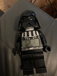 Star Wars Lego Darth Vader alarm clock 