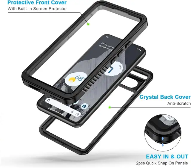 (BNIB) Google Pixel 8 Pro full-body phone case in Cell Phone Accessories in Markham / York Region - Image 2
