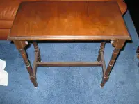 Hardwood Side Table or End Table