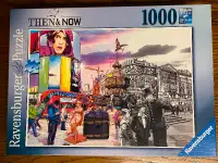 Ravensburger Then & Now Picadilly Circus 1000 Piece Puzzle