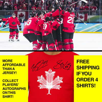Shipping Included - HOCKEY TEAM CANADA T-SHIRT, View more