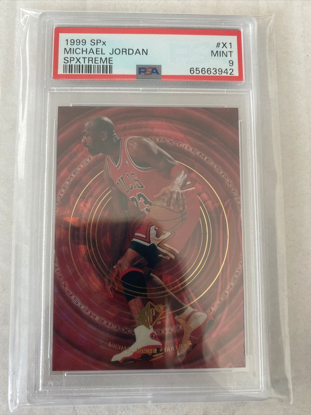 1999-00 Upper Deck SPx Michael Jordan Spxtreme #X1 PSA 9 Mint  in Arts & Collectibles in City of Toronto