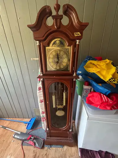 grandfather clock, View more
