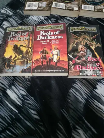 TSR forgotten realms pool of radiance novels, View more