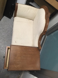 Small couch with drawer 