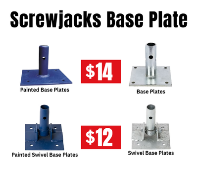 Multiple Styles Screwjacks Base Plate, View more