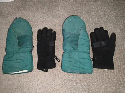 Hot Paws Thinsulate Winter Mittens with Gloves - Medium - Unisex, View more