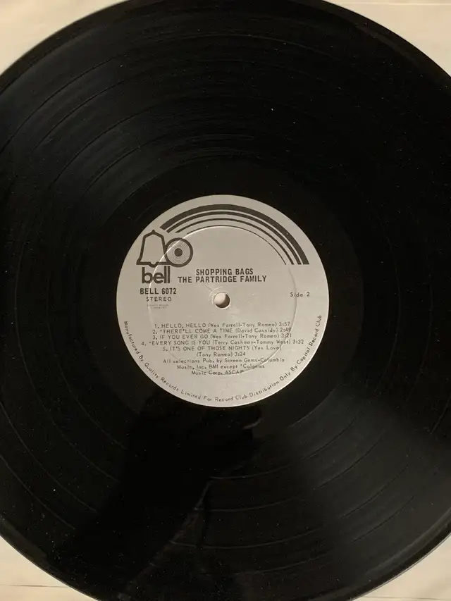 The Partridge Family - Shopping Bag (Vinyl LP) in CDs, DVDs & Blu-ray in Mississauga / Peel Region - Image 6