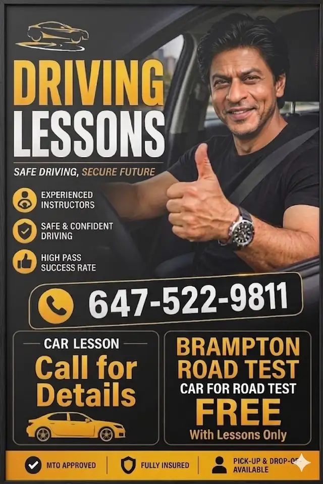 Professional Driving Lessons Brampton477740049473228800