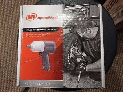 IR 2100G air impact gun. Very lightly used, like new condition. https://www.amazon.ca/Ingersoll-2100...