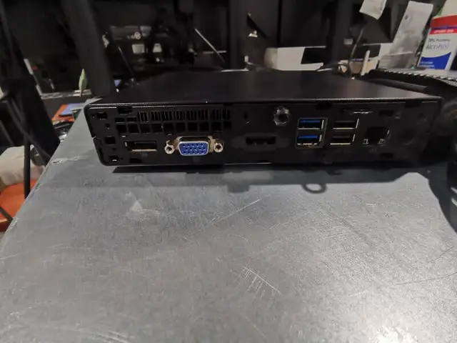 HP 705 G3 Mini PC 256 SSD 8GB DDR4 AMD A10 cpu Windows 11 Pro in Desktop Computers in Markham / York Region - Image 4
