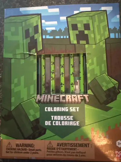 Minecraft book coloring set to trading I want anything, View more