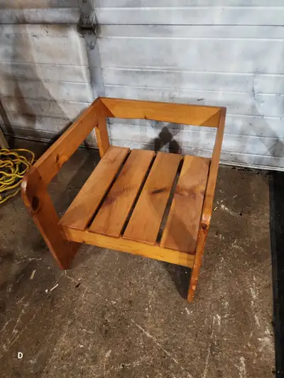 small wooden chair, View more